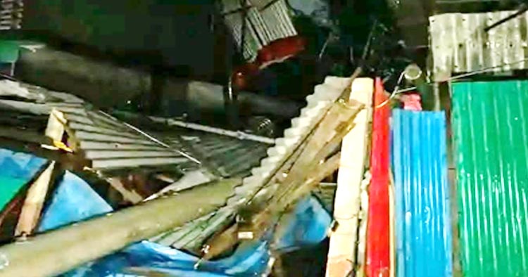 সাভারে কালবৈশাখী ঝড়ের তাণ্ডব, প্রাণ গেল ১ জনের