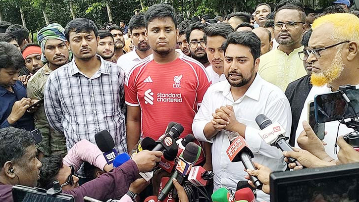 আবরার ফাহাদের দেখানো পথেই রাজনীতি করছে এনসিপি: নাহিদ ইসলাম